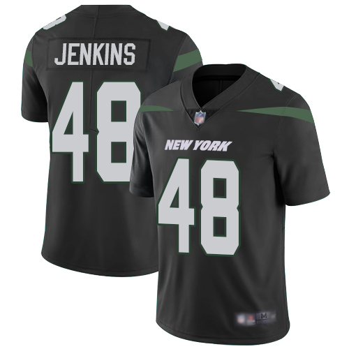 New York Jets Limited Black Youth Jordan Jenkins Alternate Jersey NFL Football #48 Vapor Untouchable